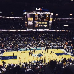 there are not many things better than a grizzlies win at the grindhouse. memphis, tennessee. december 2014.