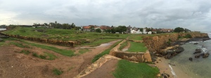 panorama of the fort. galle sri lanka. september 2015.
