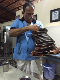 ramesh uncle showing us all how it's done. bangalore, india. february 2016.