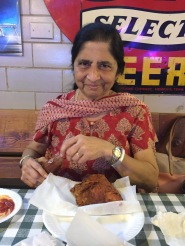friday lunch at gus's with the mother. memphis, tennessee. august 2016.
